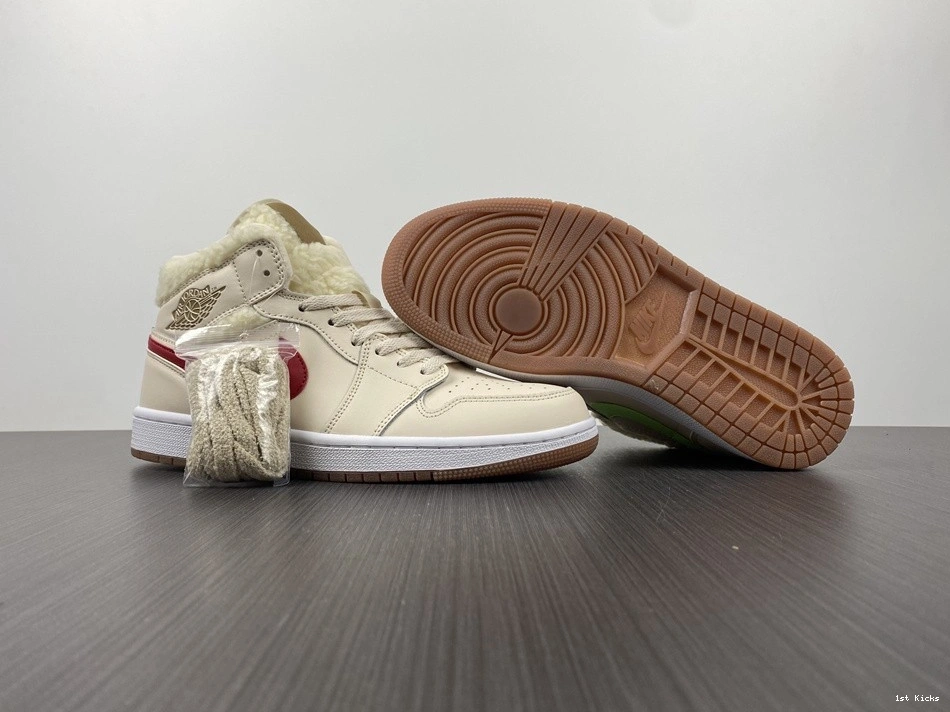 (GS) Pearl Jordan Fleece 1 - DO2207-264 White Mid 1106